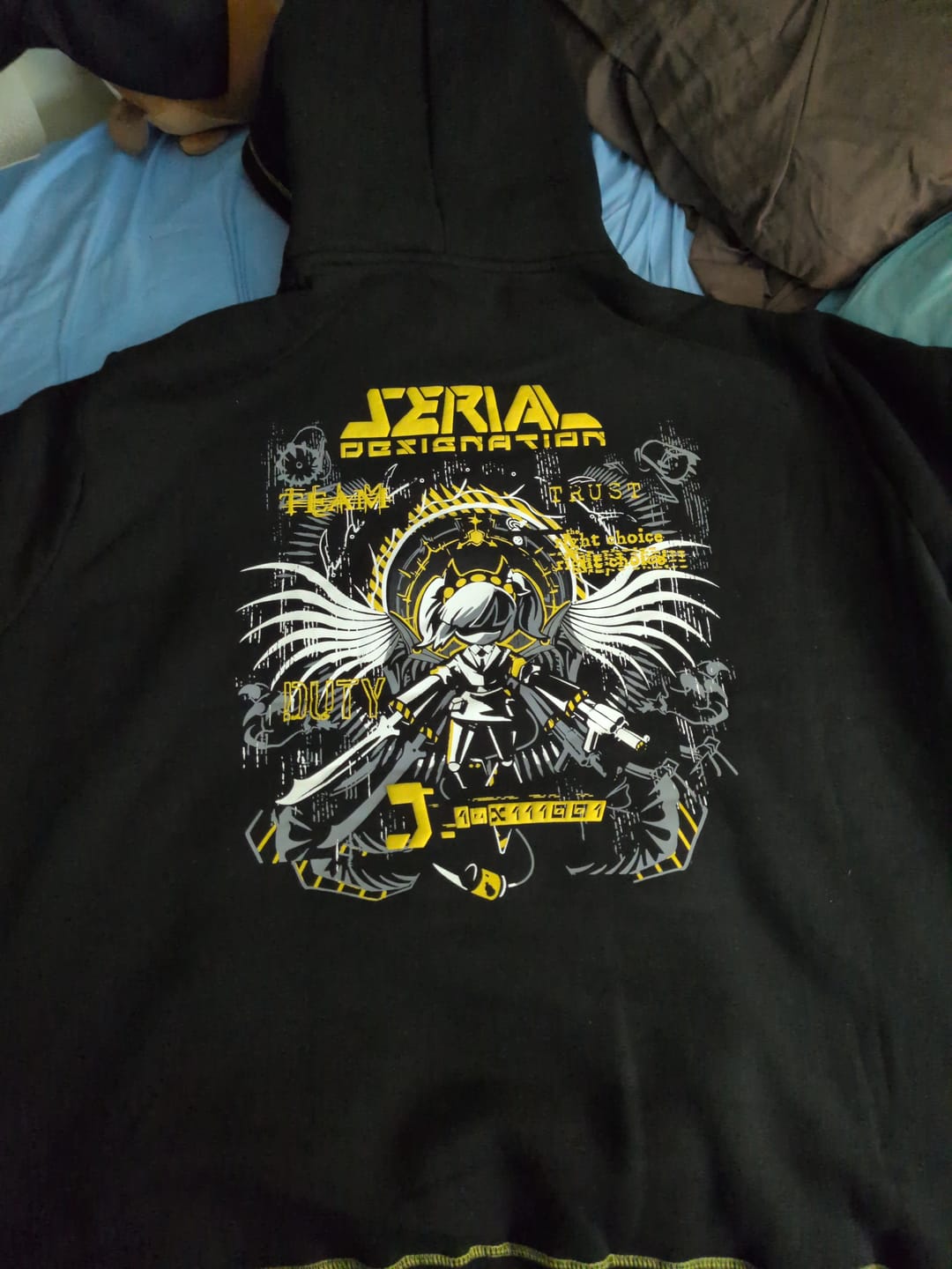 Customer photo review of J Hoodie