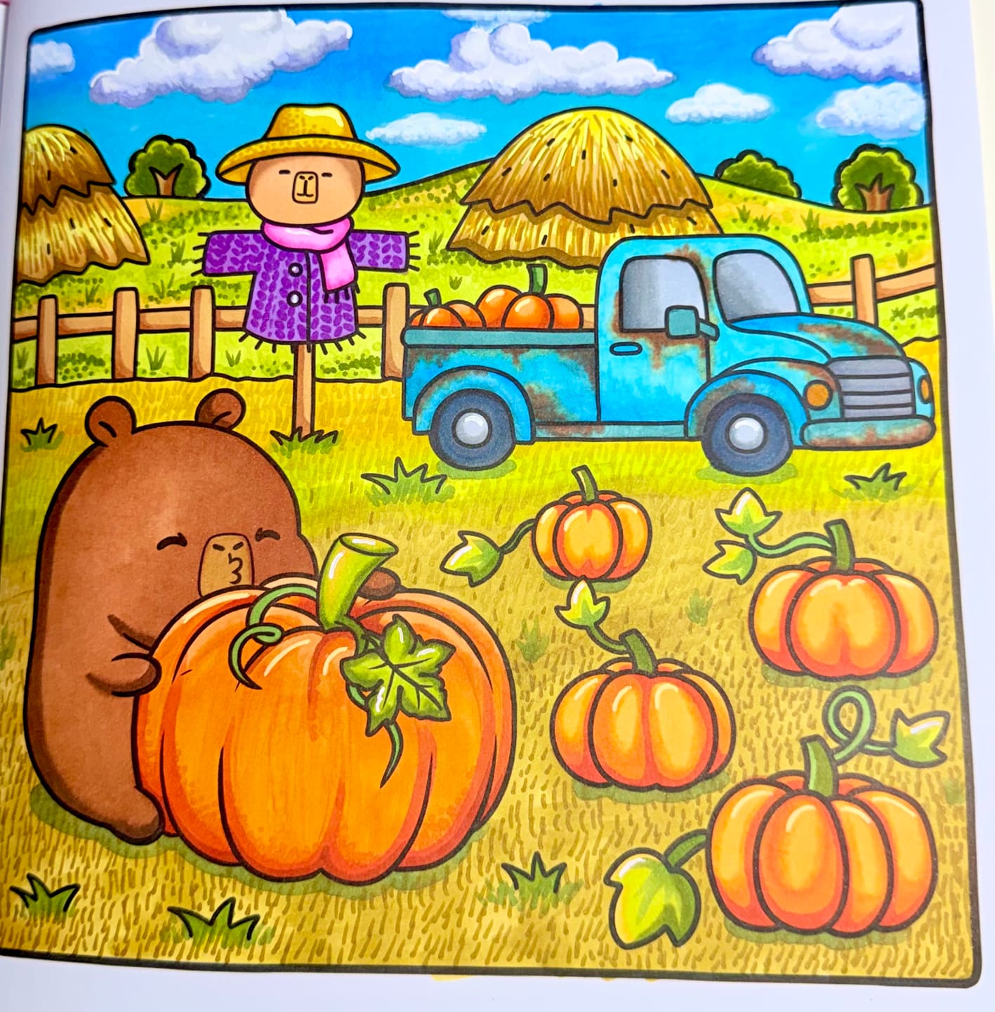 Customer photo review of Ohuhu Honolulu 24 Skin Tone Colors Dual Tips Portrait Alcohol Art Markers