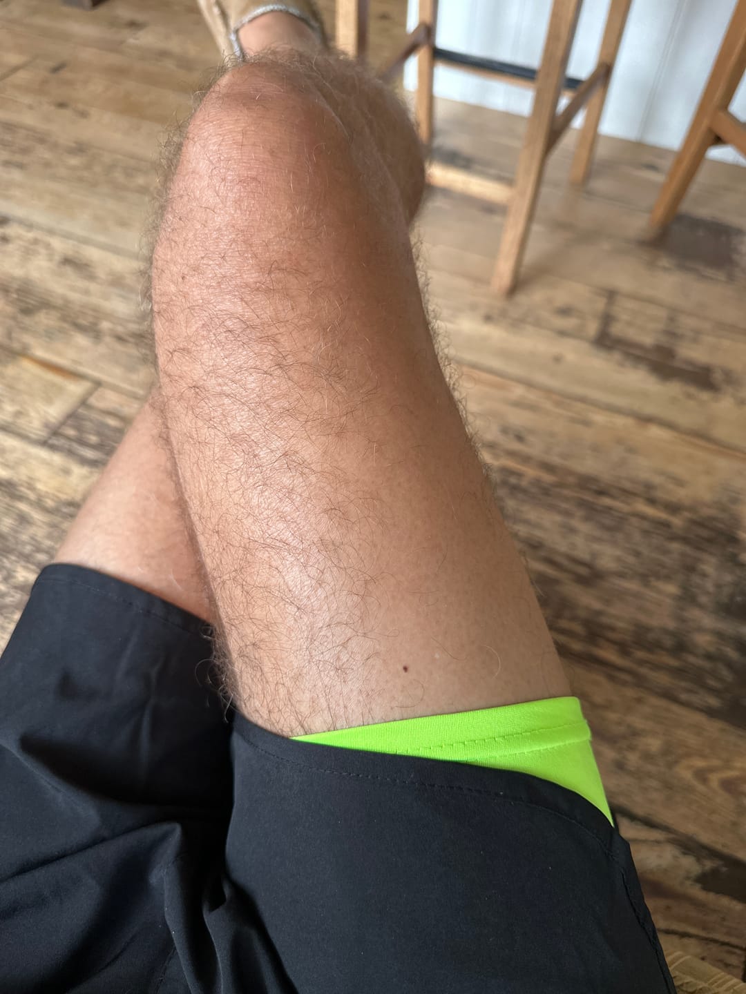 Customer photo review of RUNNR 2-in-1 Running Shorts