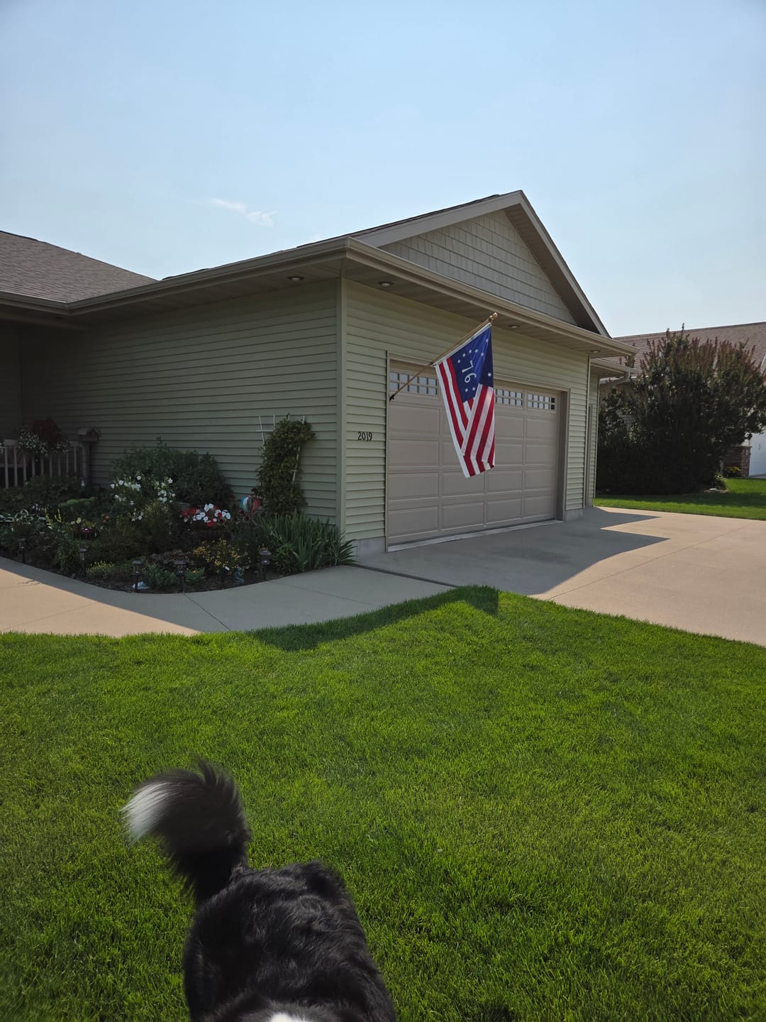 Customer photo review of 3' x 5' Bennington Flag