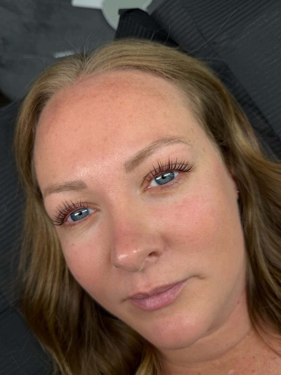 Customer photo review of Korean Lash Lift Online Course