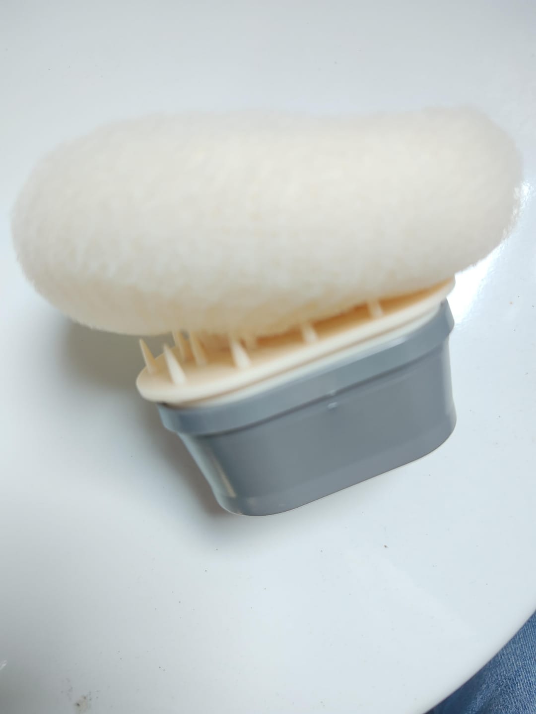 Customer photo review of Doyoo Pure Pflegeaufsätze - Peelingschwamm & Waschbürste - gratis