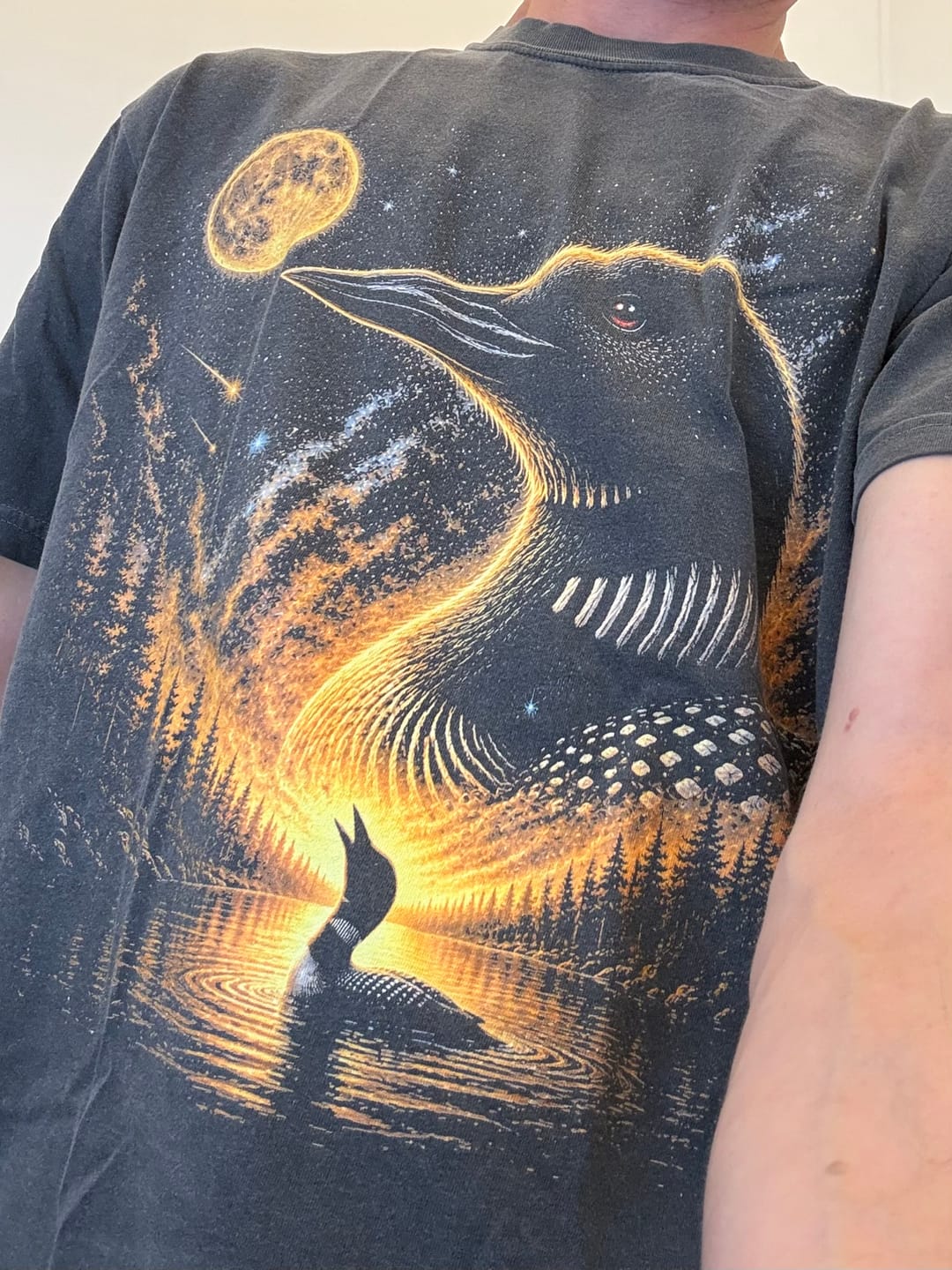 Customer photo review of Loon Howling to the Moon 2.0