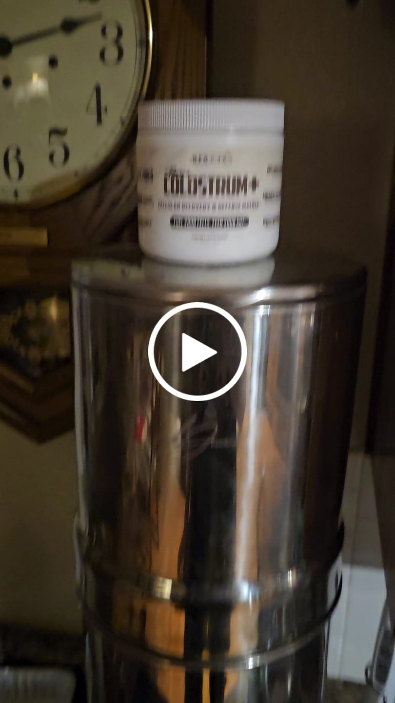 Customer video review of Bovine Colostrum+ - Cellular Recovery & Defense Matrix (2.5 oz) (30 Servings)