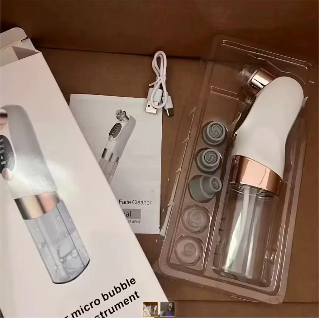 Customer photo review of Super Micro Bubble Hydra Facial Machine