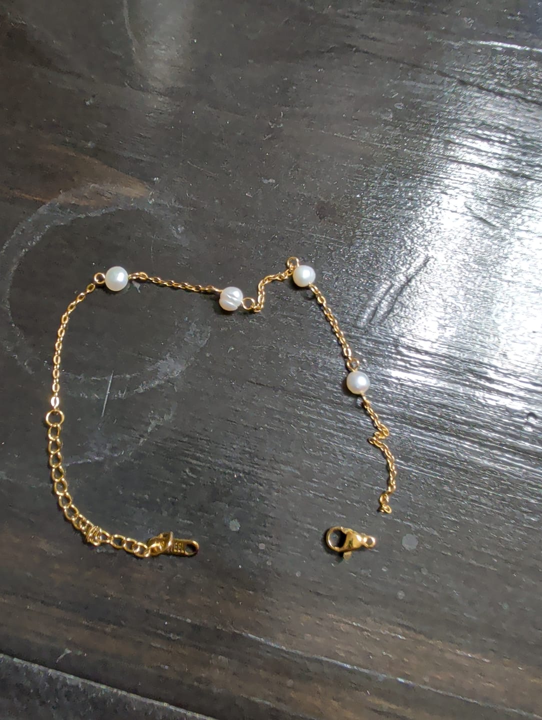 Customer photo review of Laney Pearl Bracelet (Bundle)