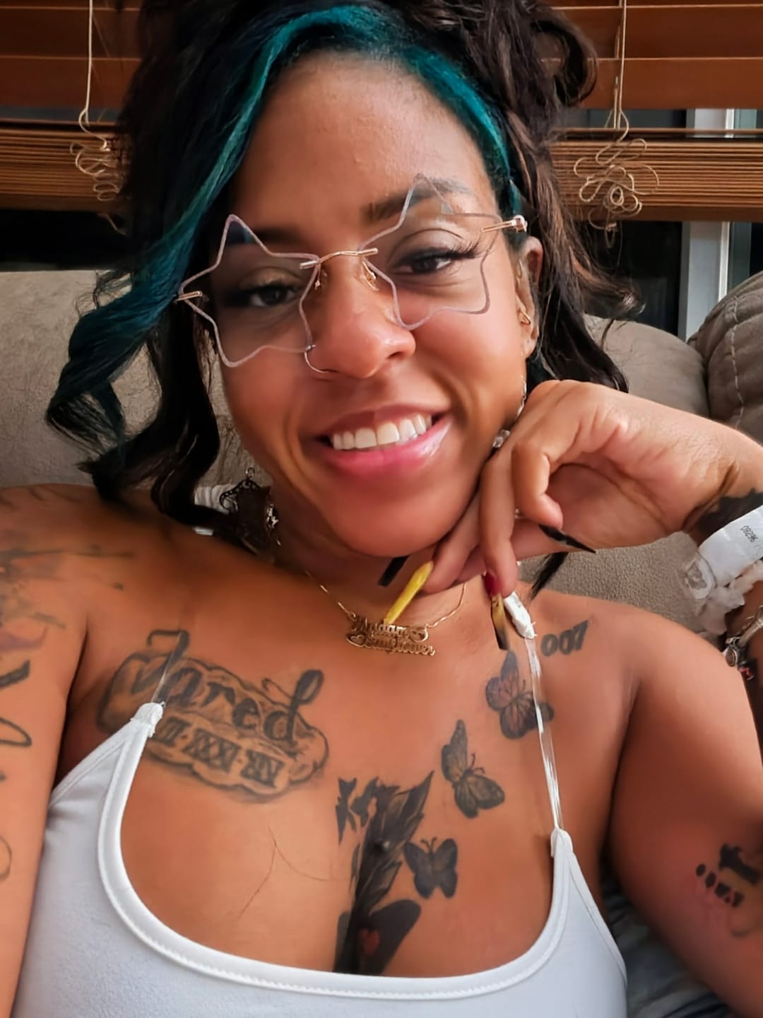 Customer photo review of Starr Eyeglasses
