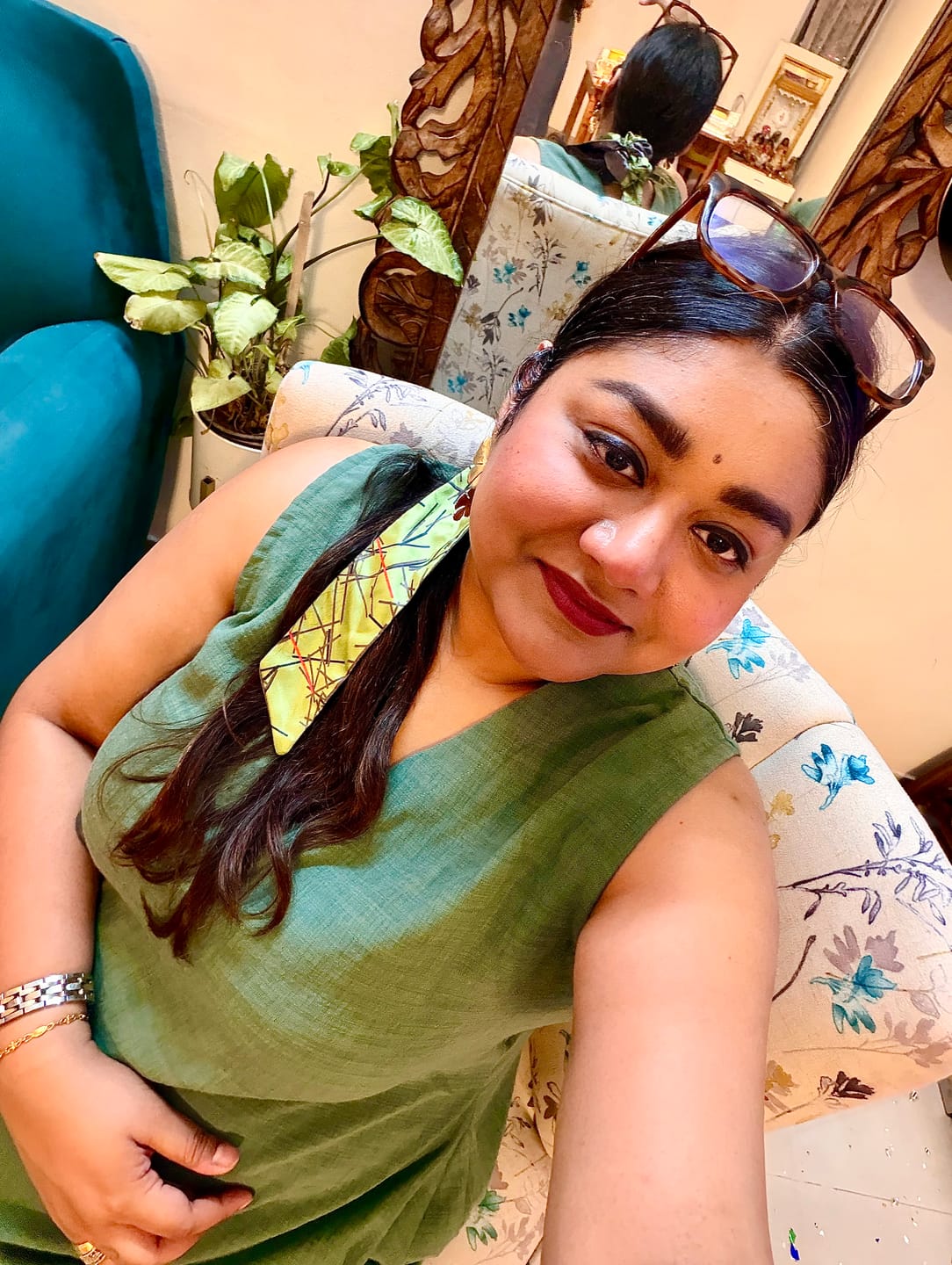 Customer photo review of eva — dress