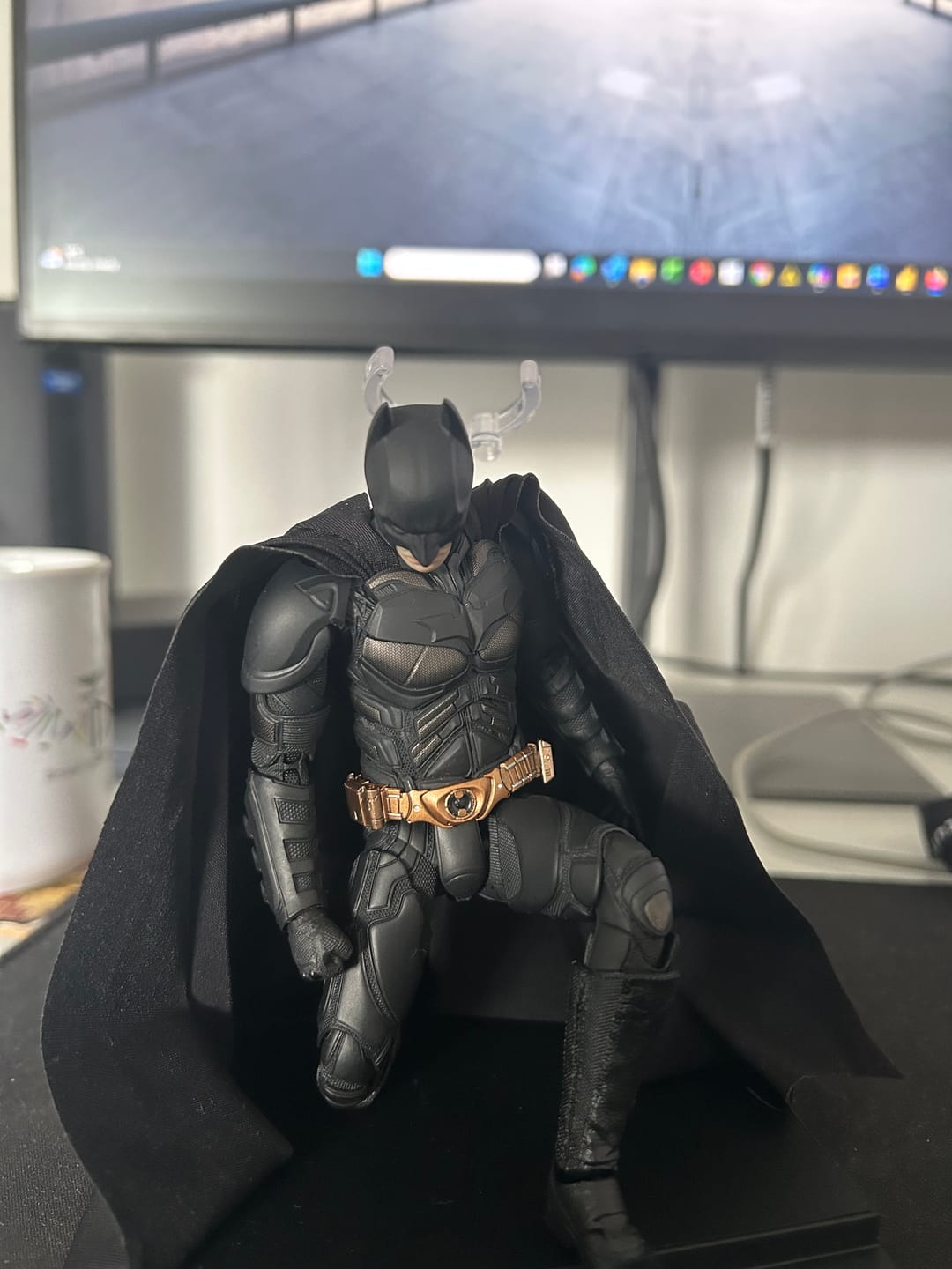 Customer photo review of Batman (TDKR) 1/12 Scale Figure - Deluxe & Standard