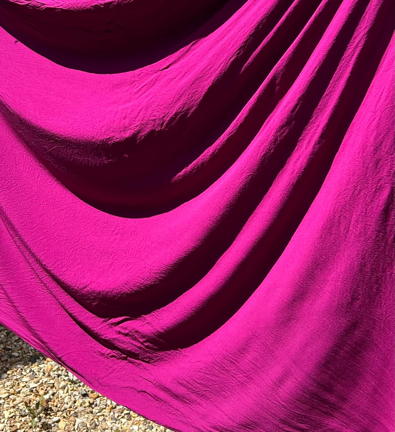 Customer photo review of Plain Viscose Poplin Fabric