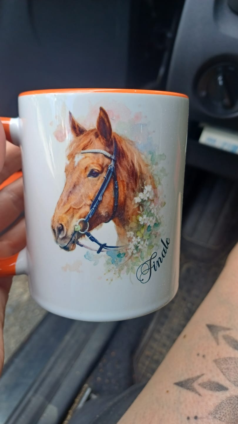 Customer photo review of Personalisierte Tasse - Aquarell