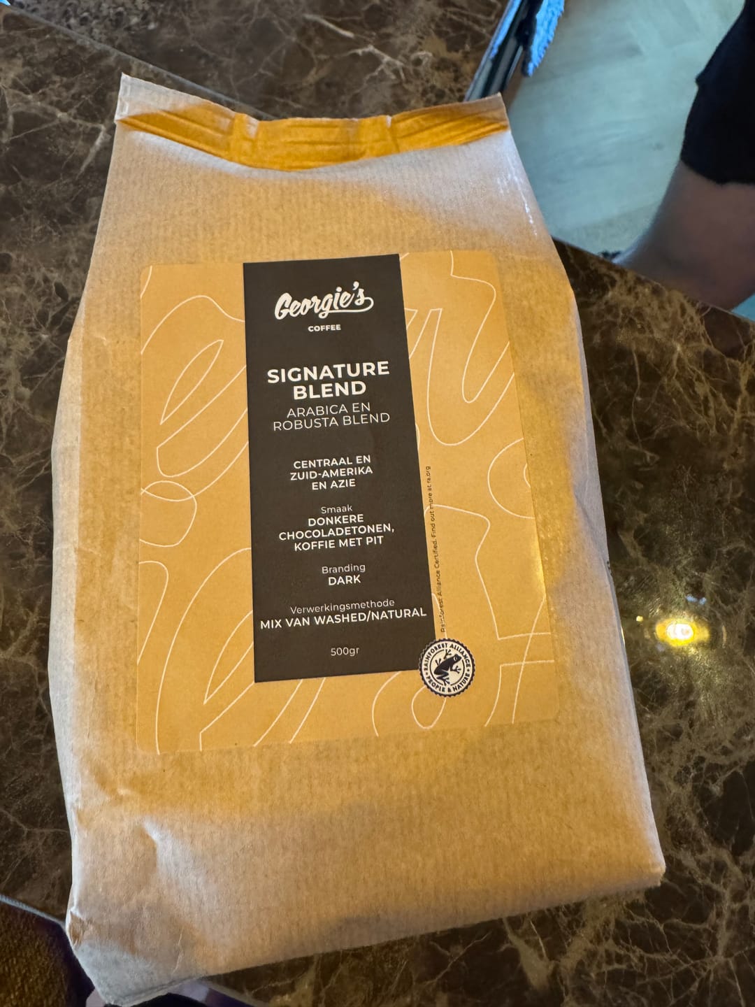 Customer photo review of Signature Arabica & Robusta - 500gr (M)