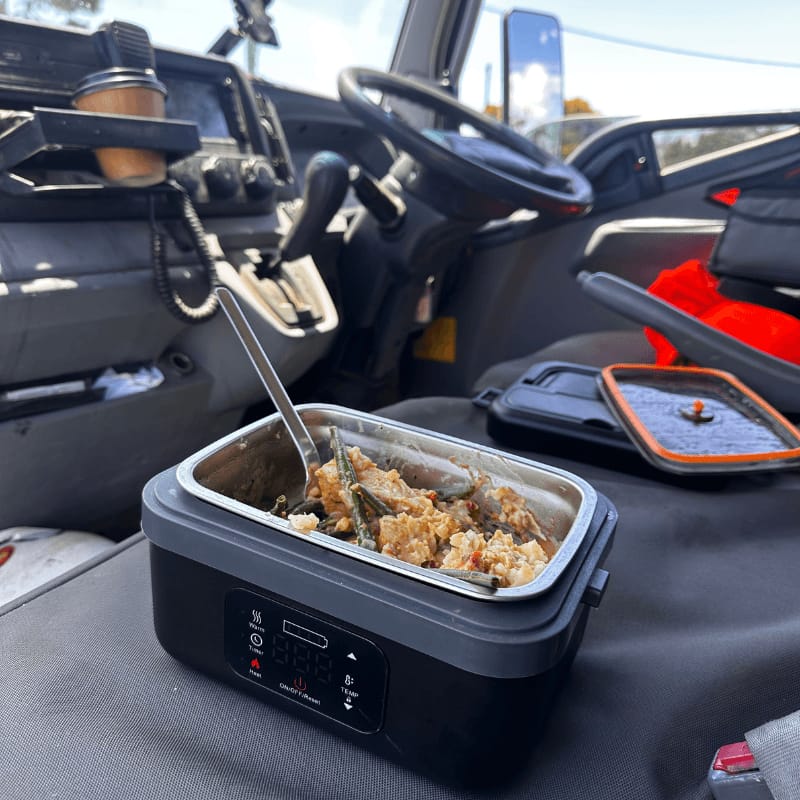 Customer photo review of HeatBox Heating Lunchbox