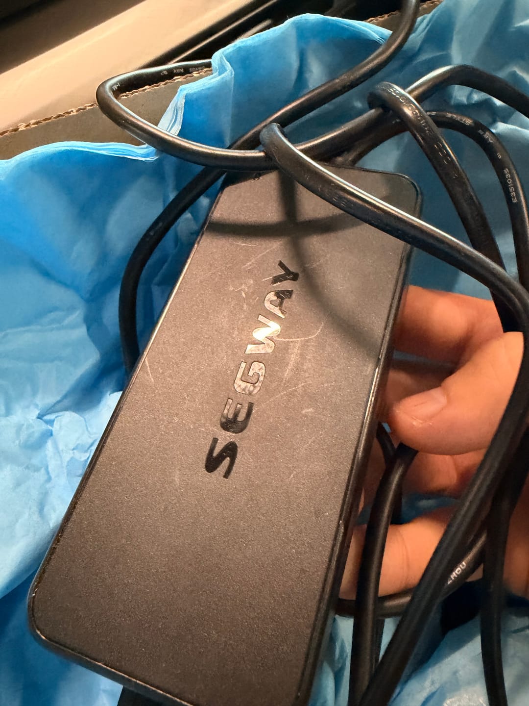 Customer photo review of Lader til ClassyWalk S200N/S200 Elektrisk Sparkesykkel