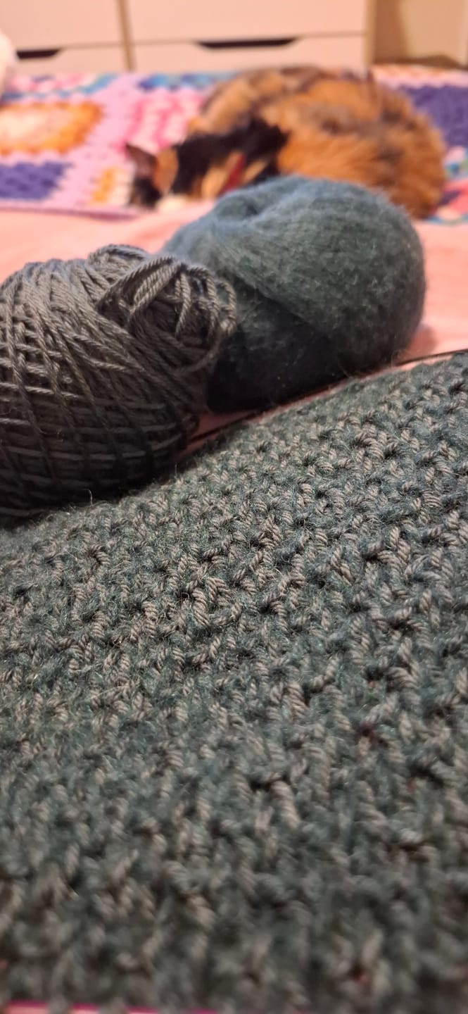 Customer photo review of Merino Sock Verde Botella 780
