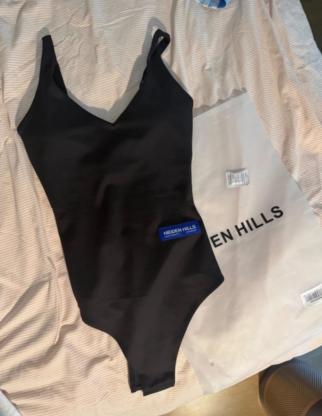 Customer photo review of LABEL BODYSUIT BLACK