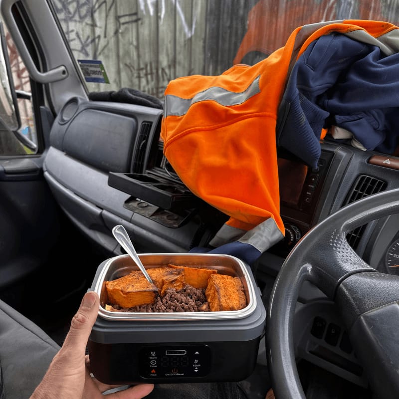 Customer photo review of HeatBox Heating Lunchbox