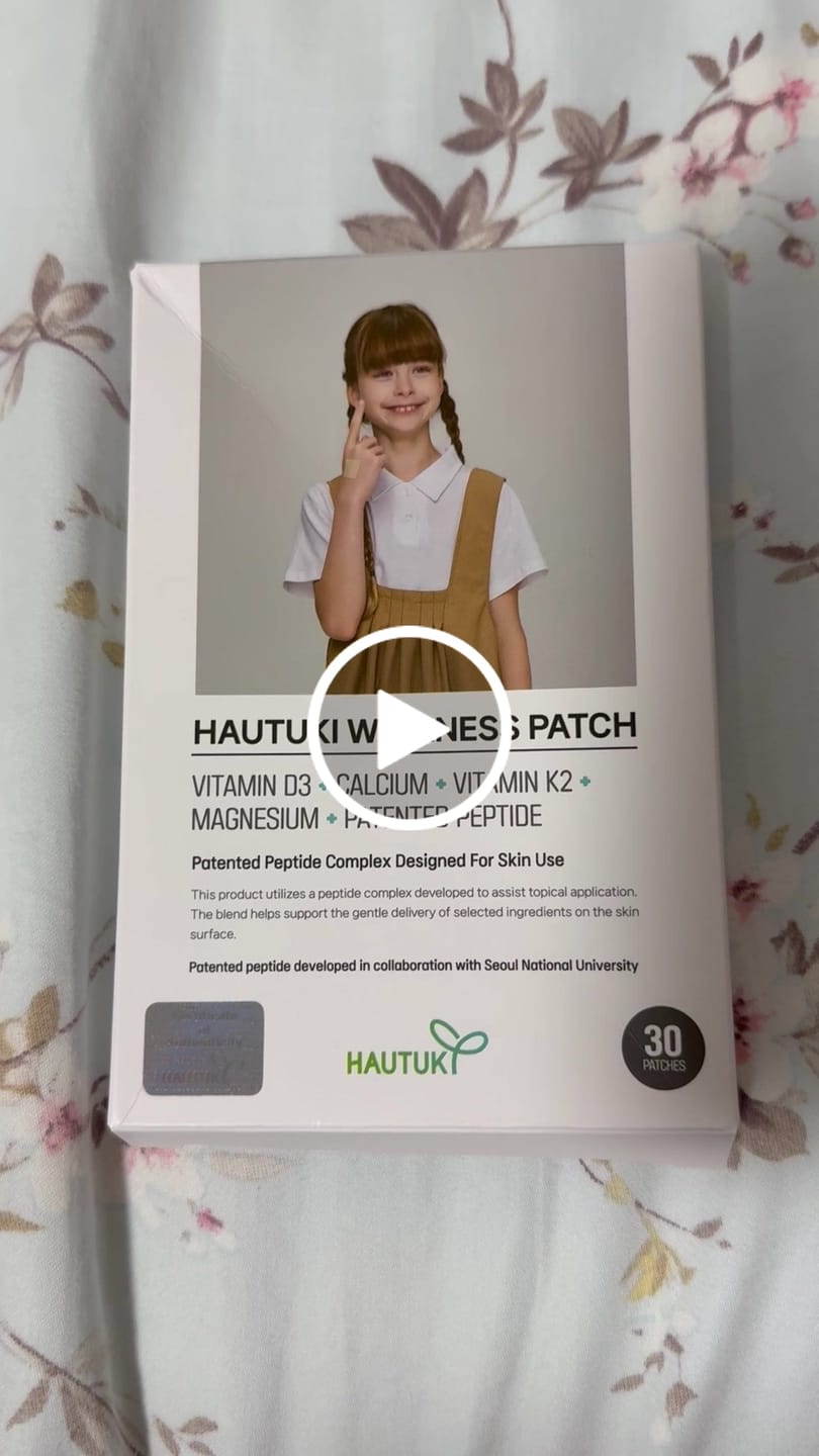Customer video review of HAUTUKI Wellness Patch