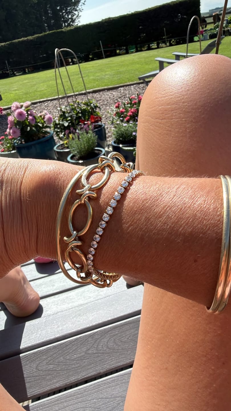Customer photo review of Tennis Bracelet