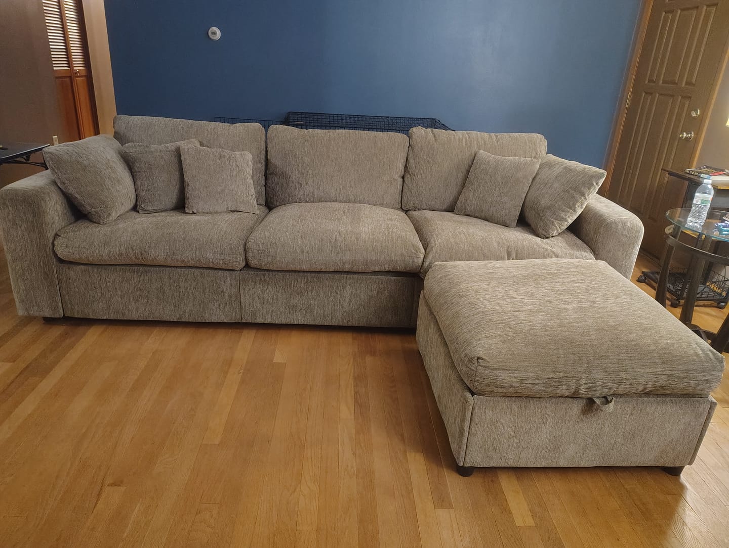 Customer photo review of Grand Cloud Modular Sectional Sofa