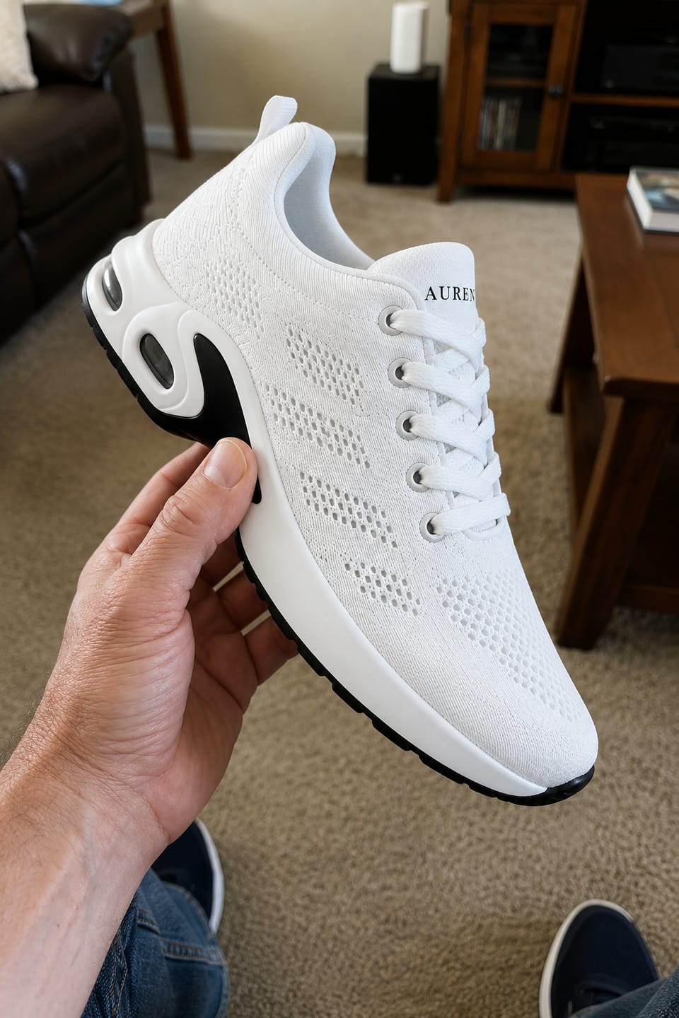 Customer photo review of AUREN™ Orthopedic Slip-On Walking Sneakers with 4-Layer Orthotic Insole