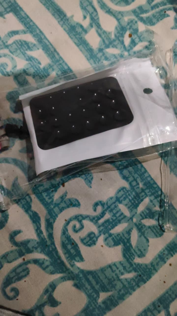 Customer photo review of Sticky Pod for Phone