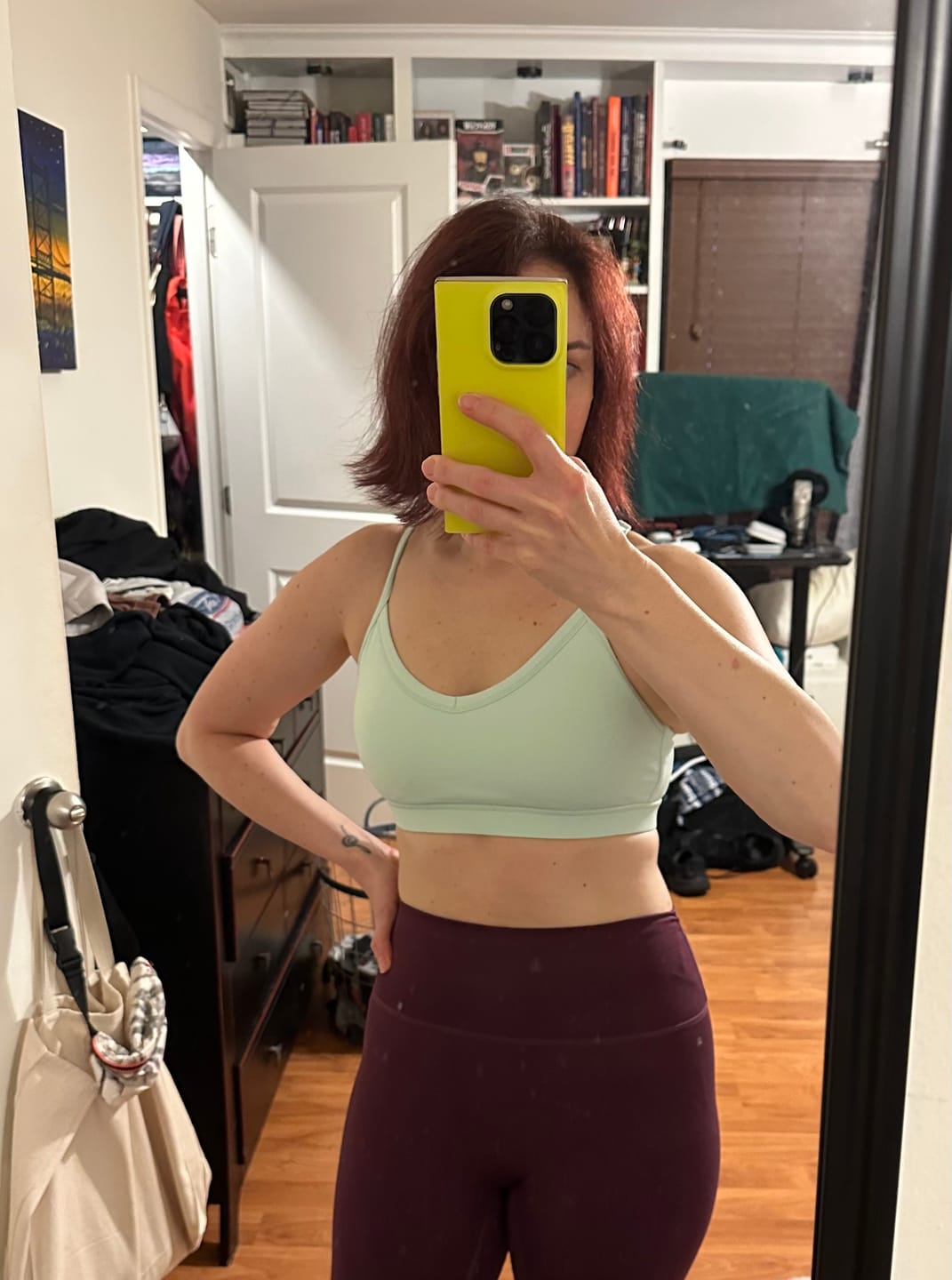 Customer photo review of DAYDREAM Strappy Sports Bra