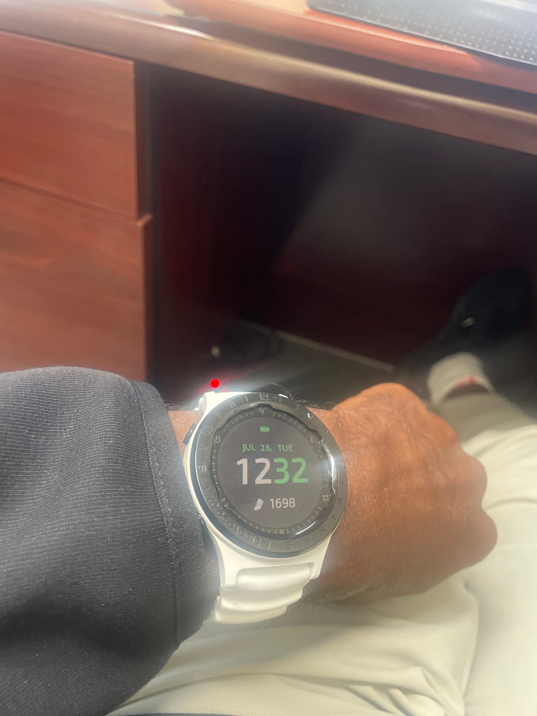 Customer photo review of Hybrid A2 Golf GPS Watch With Slope (Refurbished)