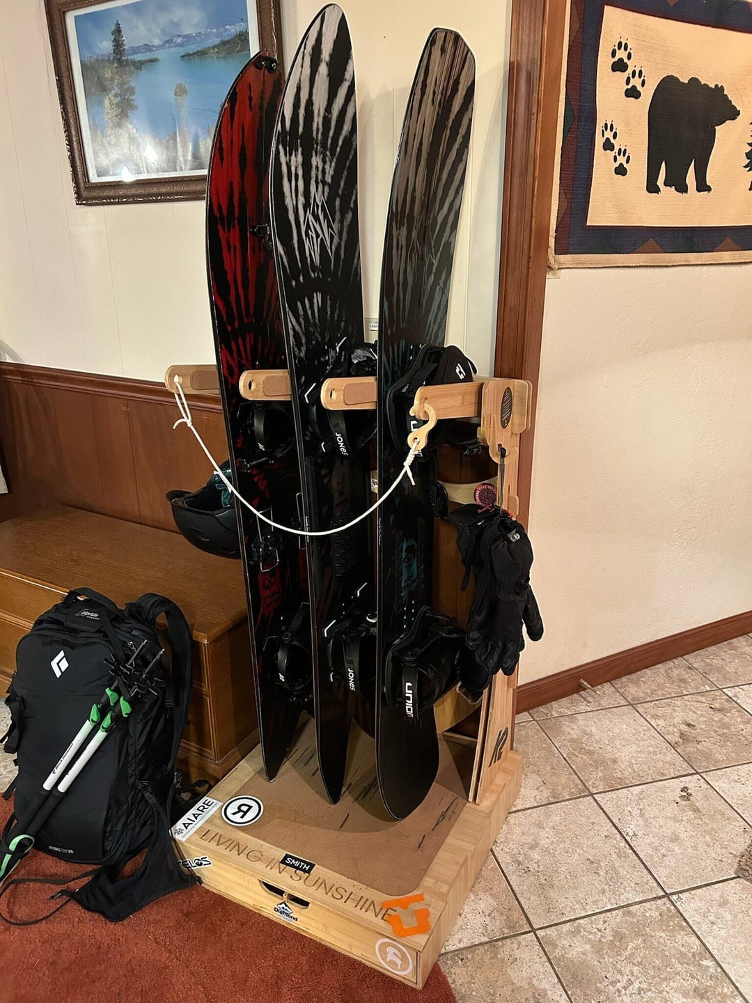 Customer photo review of The Spirit Rack