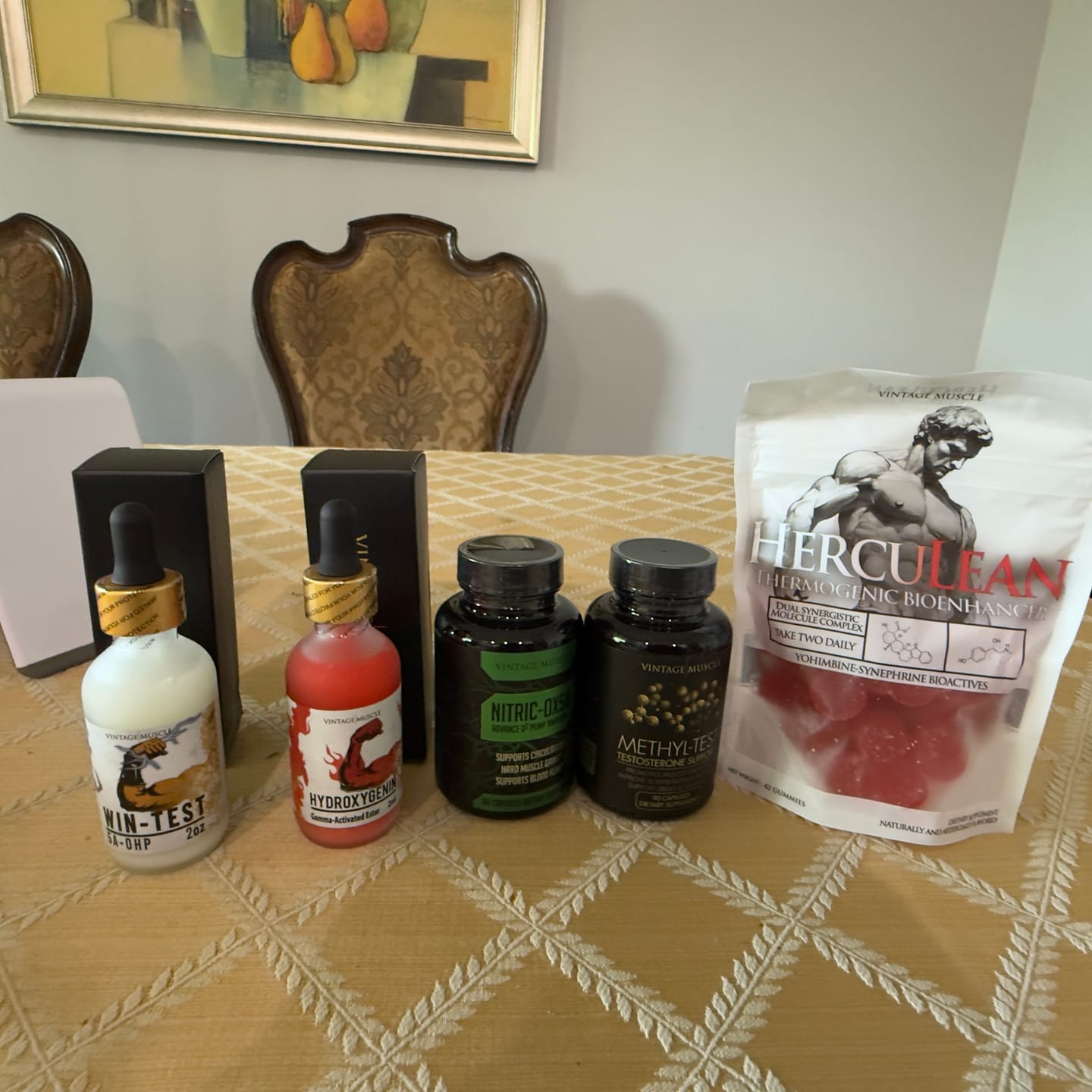 Customer photo review of Hormonal Fat Burner, Muscle Preserving - Hydroxygenin™