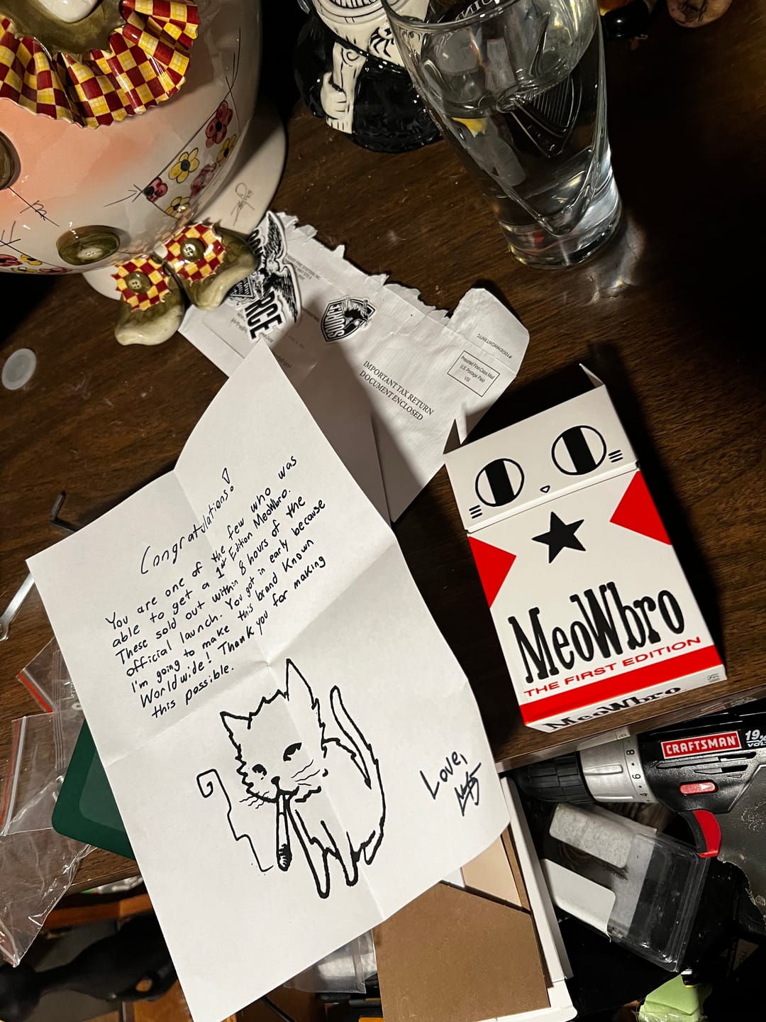Customer photo review of MeowBro Scrunch Plush