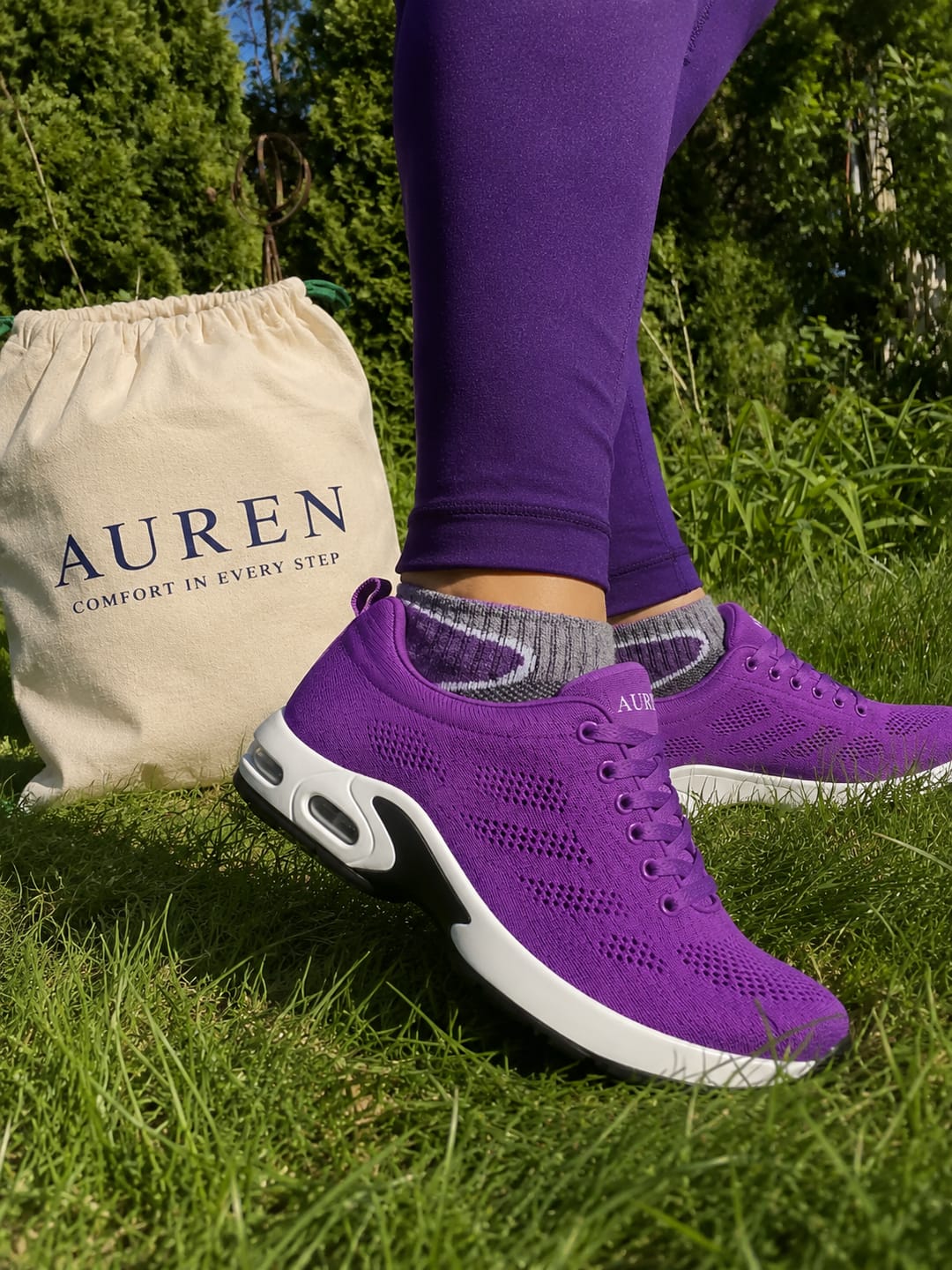Customer photo review of AUREN™ Orthopedic Slip-On Walking Sneakers with 4-Layer Orthotic Insole