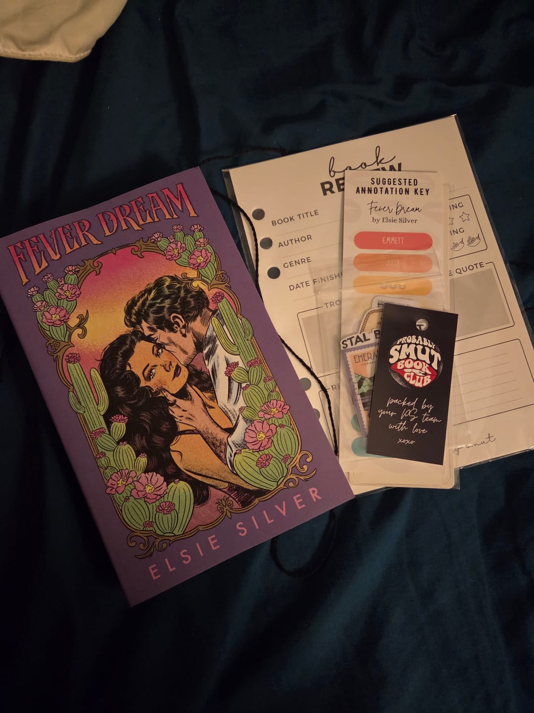 Customer photo review of good girl book club subscription