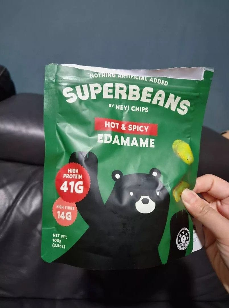 Customer photo review of Edamame Hot & Spicy (100g)