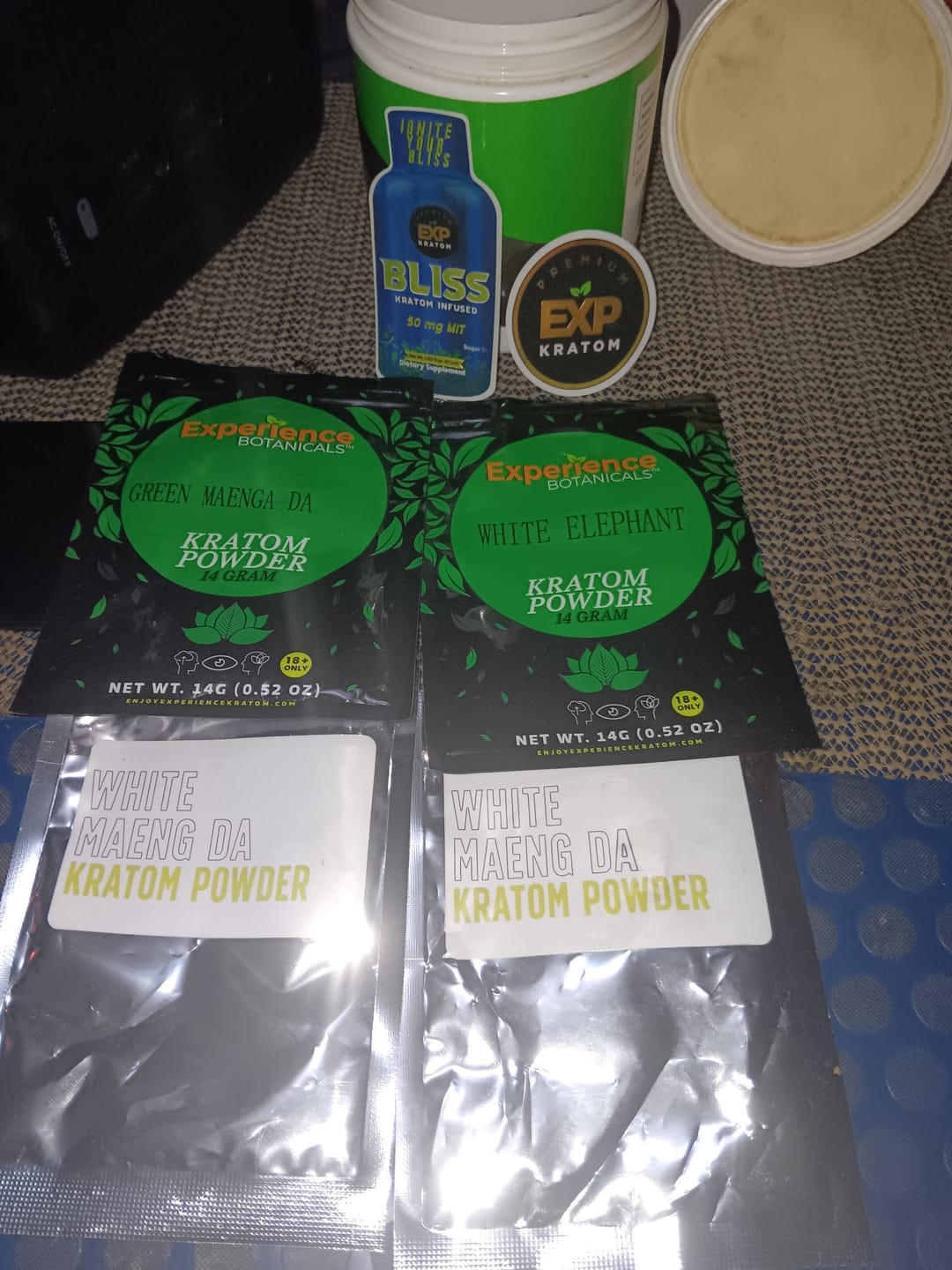 Customer photo review of FREE SAMPLES CHOOSE 2 KRATOM POWDER SAMPLES