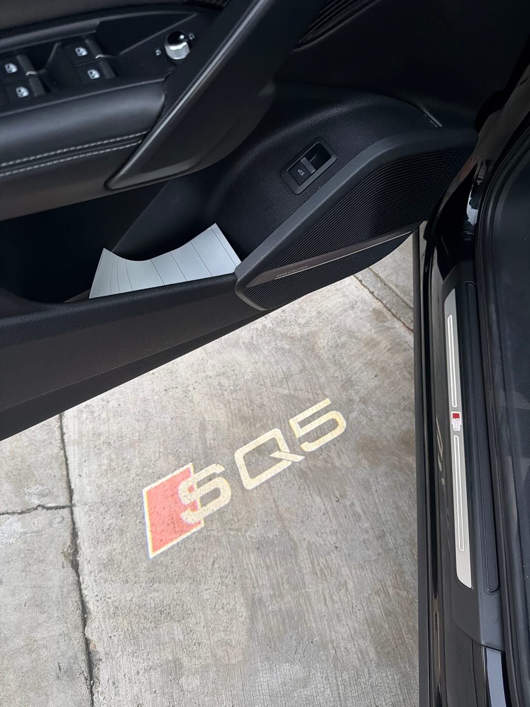 Customer photo review of AUDI DOOR LIGHTS