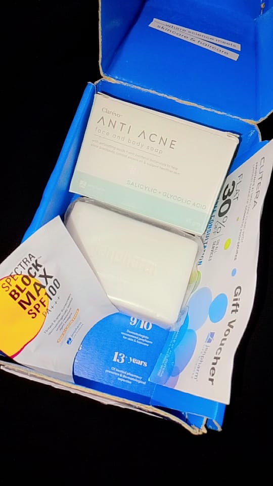 Customer photo review of Clarevo Anti Acne Soap