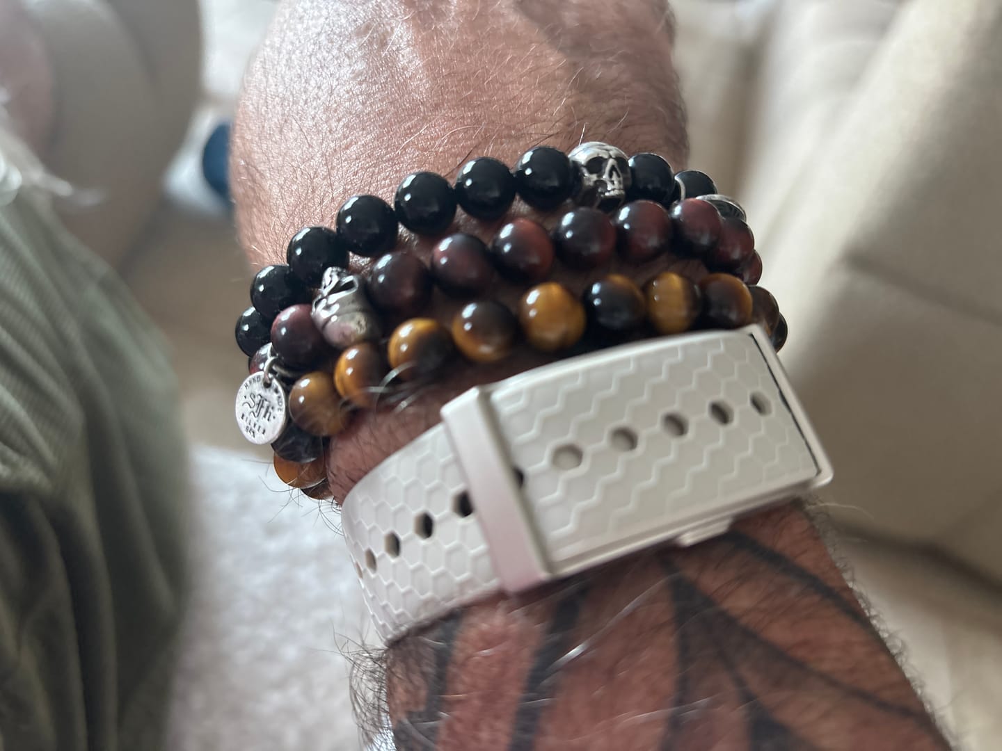 Customer photo review of + 1 Bracelet Sport OFFERT (couleur de votre bracelet)