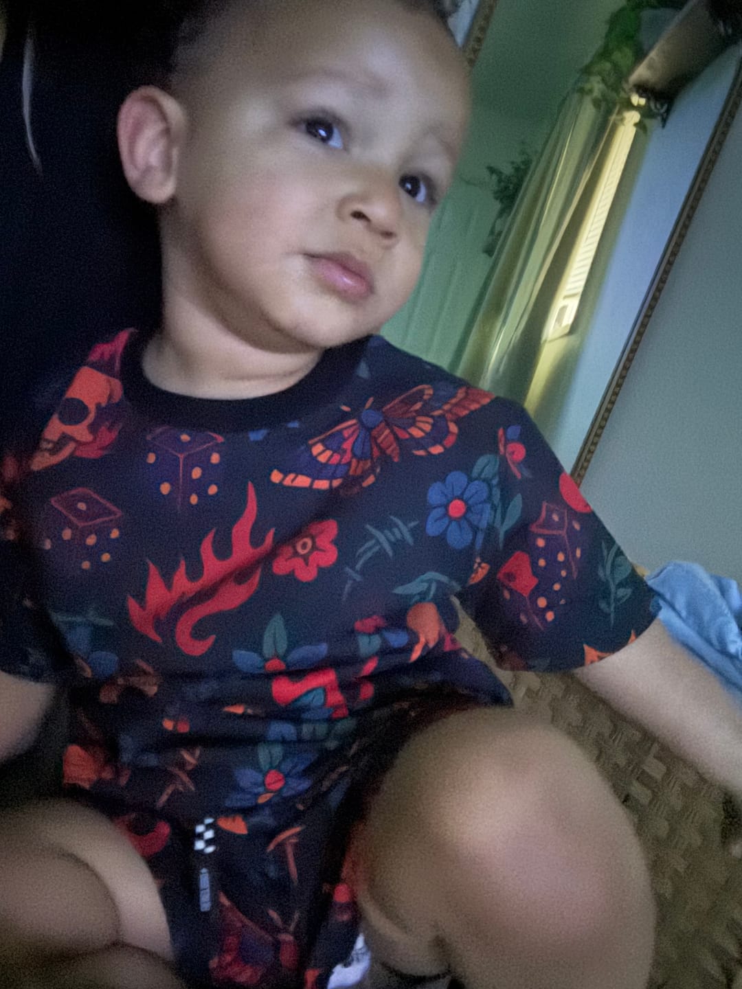 Customer photo review of Everyday Cotton Shorts Set in Inkworks