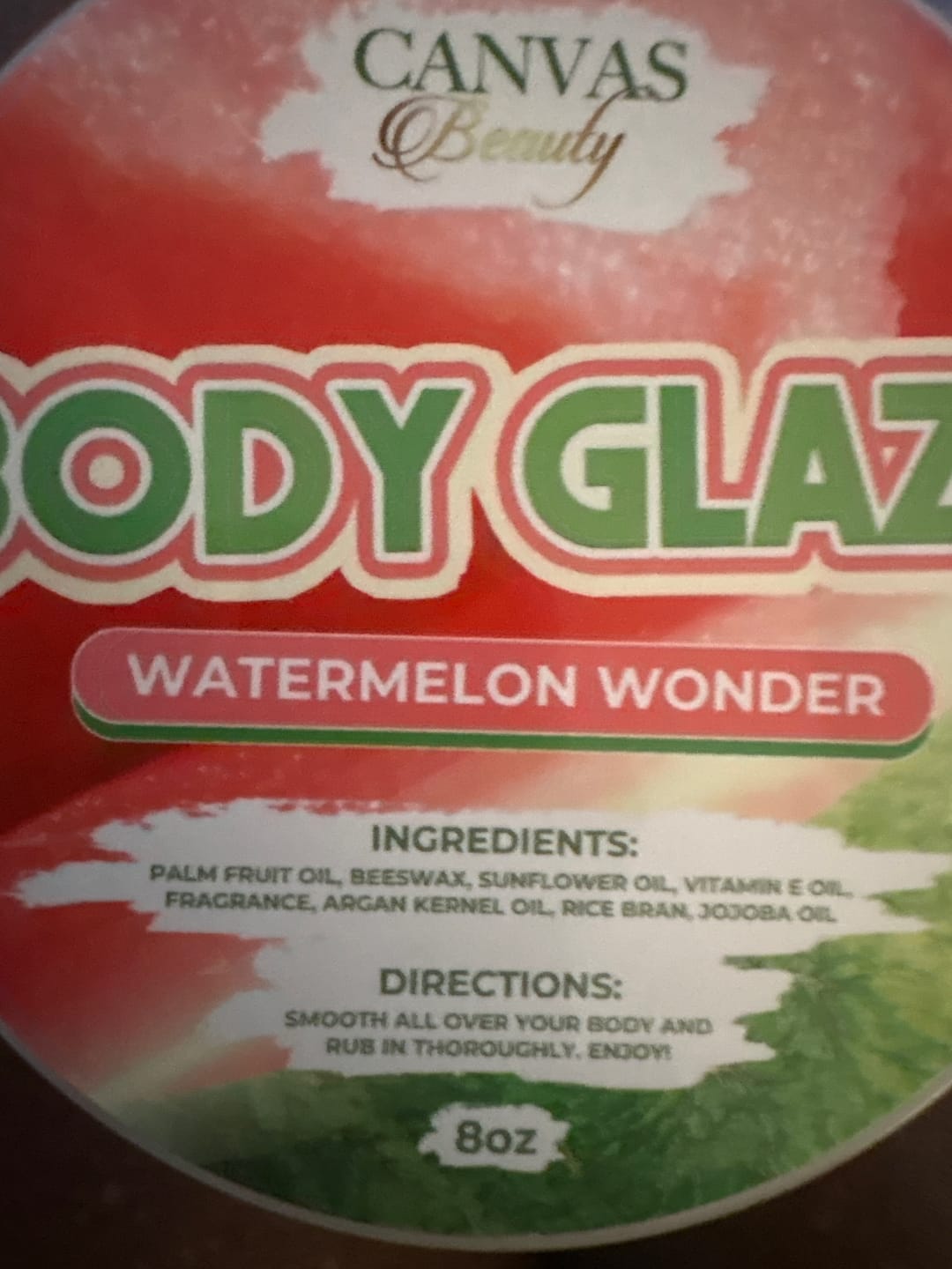 Customer photo review of (NEW) BODY GLAZE: WATERMELON WONDER