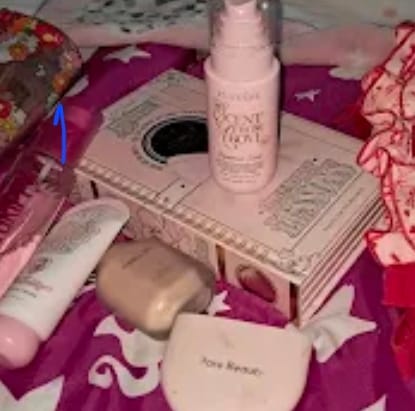 Customer photo review of Scent From Above Hair and Body Mist