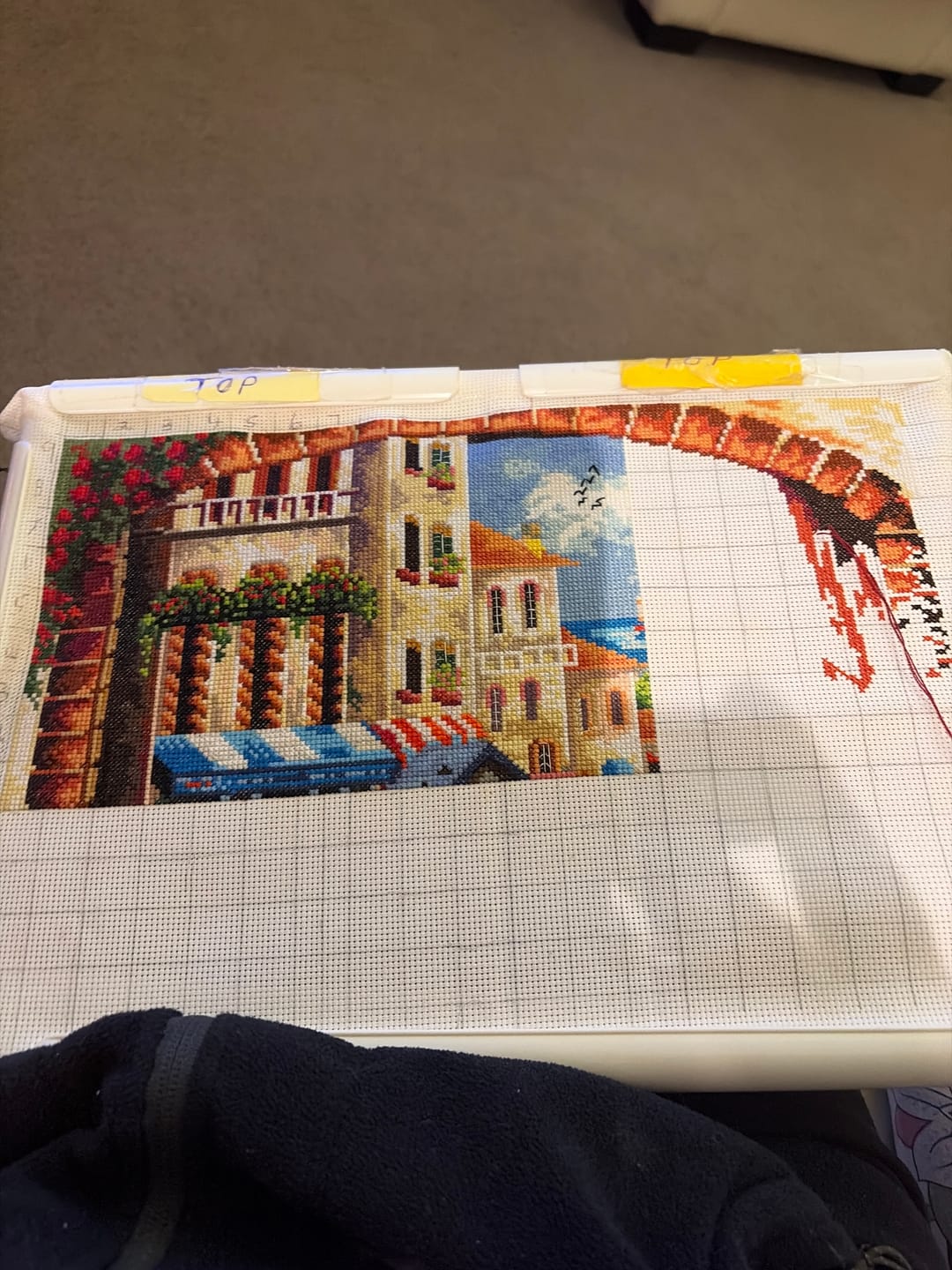 Customer photo review of Mediterranean path