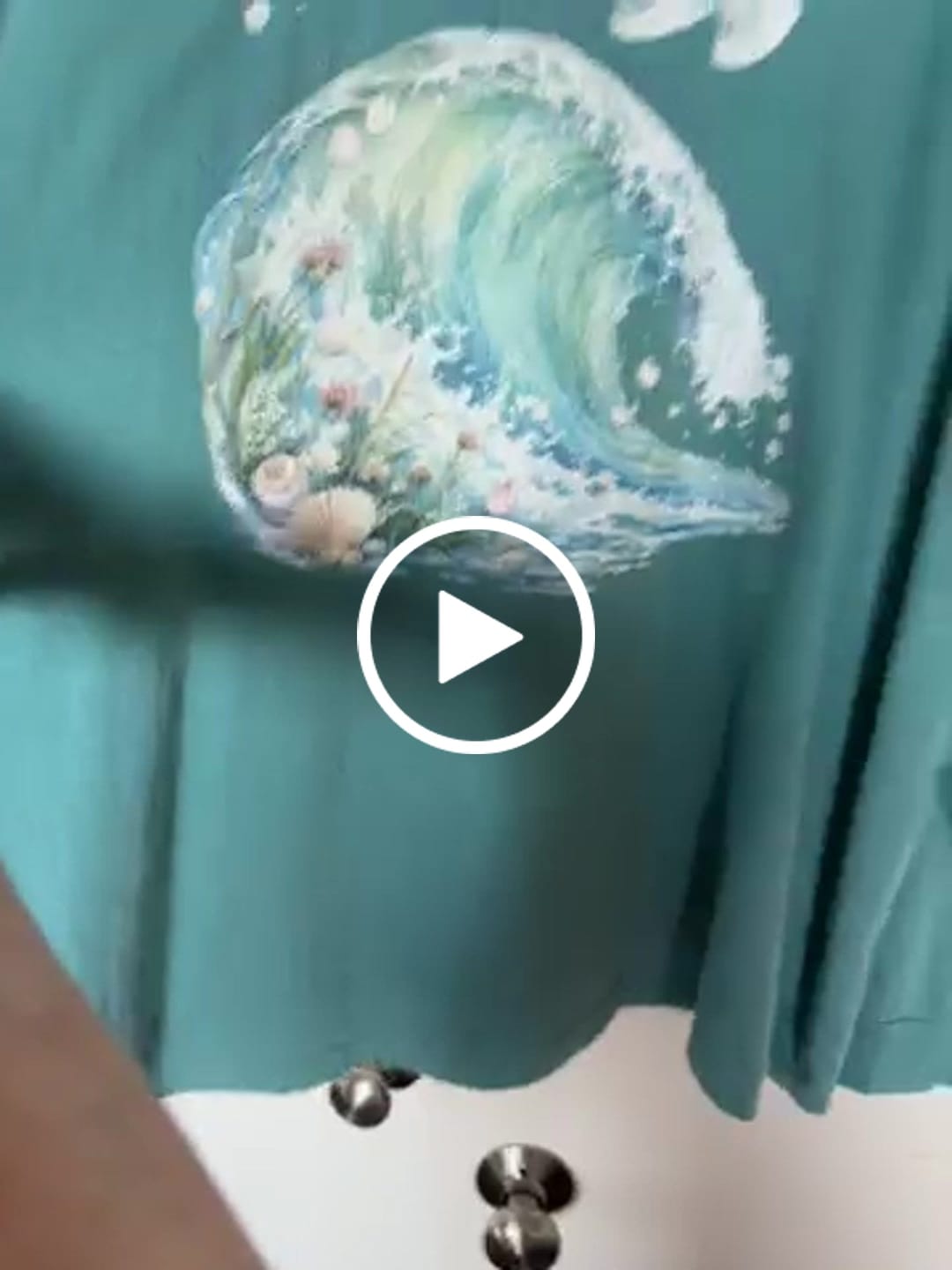 Customer video review of I Would That We Were White Birds W.B. Yeats Literary Long Sleeve