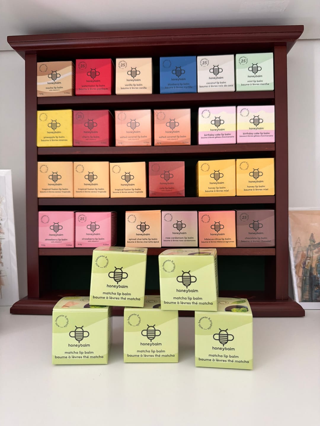 Customer photo review of Honeybalm Matcha