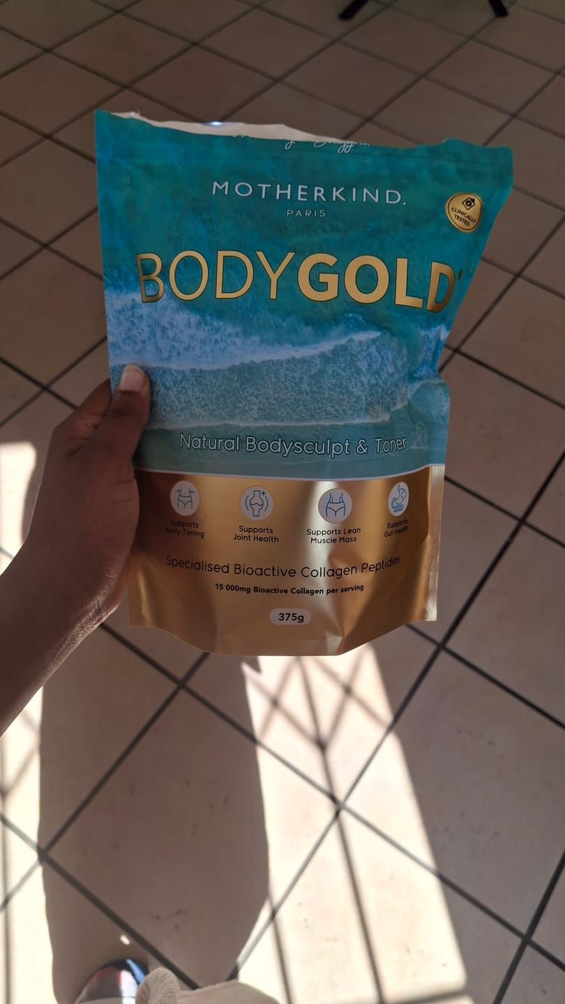 Customer photo review of BodyGOLD Collagen Peptides - 375g
