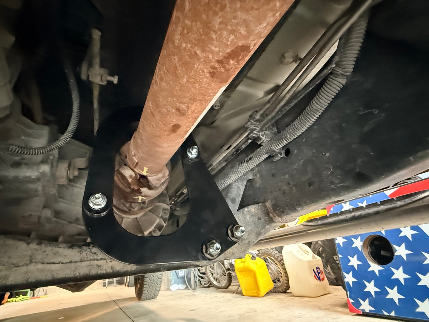 Customer photo review of 2003-2013 Ram 2500, 2003-2012 Ram 3500 Front Driveshaft Loop Kit