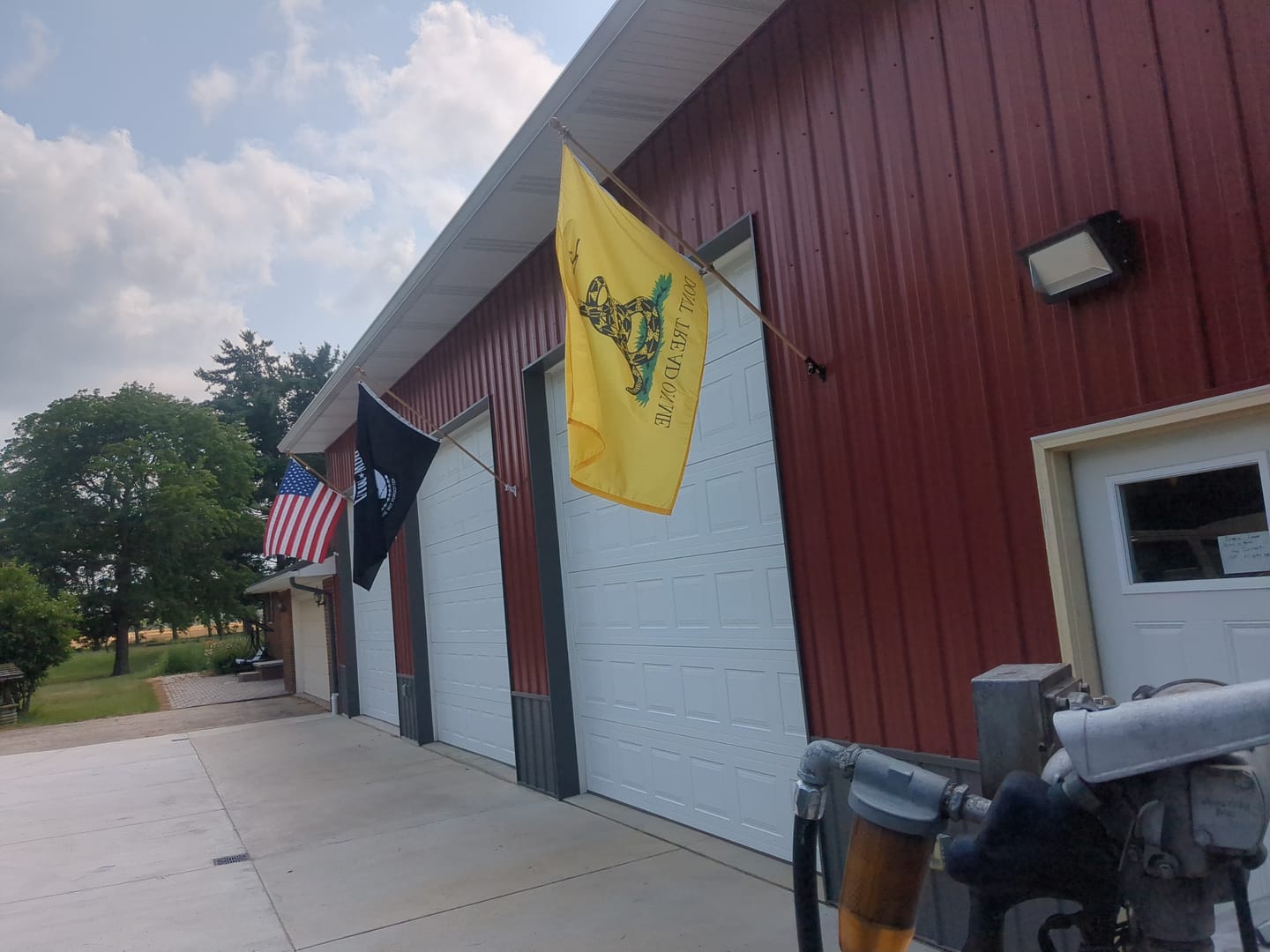 Customer photo review of 6' Flagpole