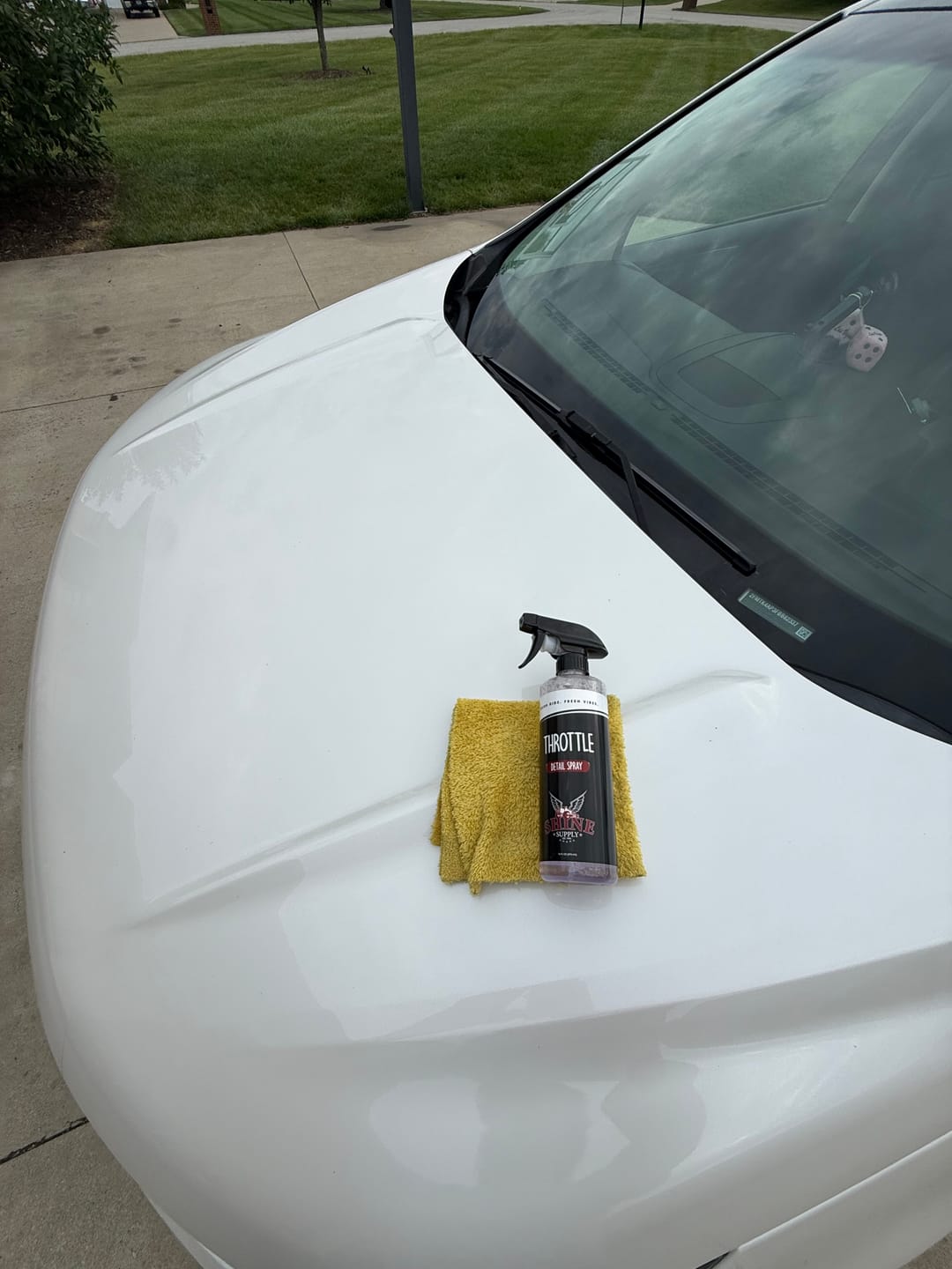 Customer photo review of Throttle Detail Spray - Gallon