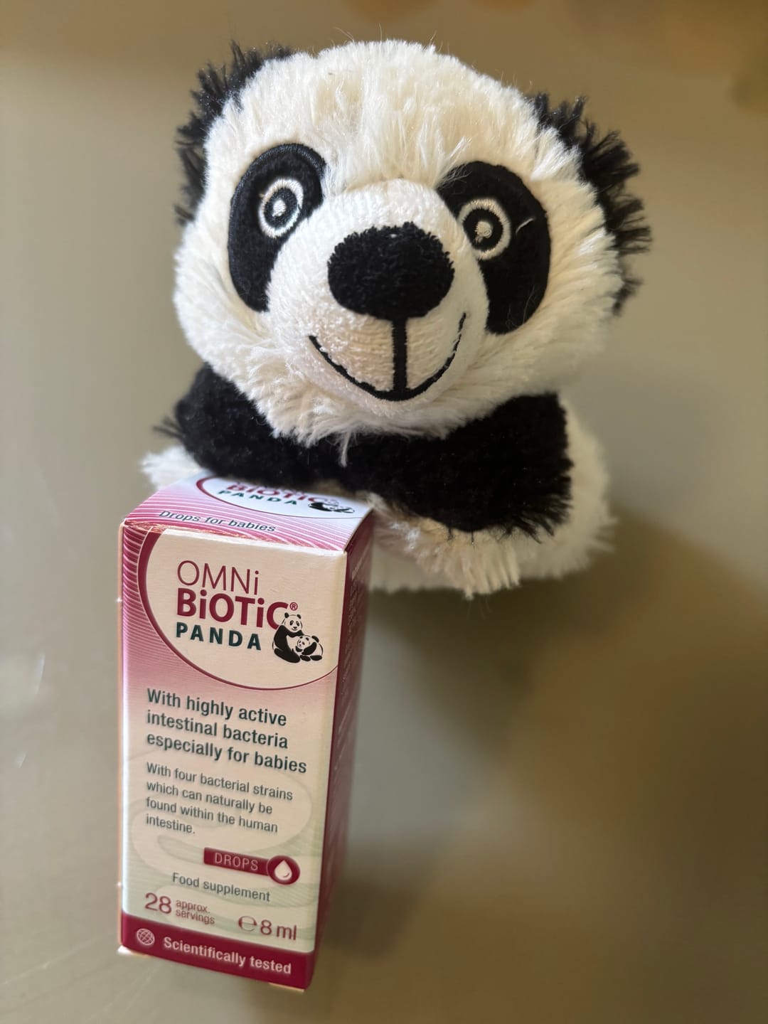 Customer photo review of OMNi-BiOTiC® PANDA Tropfen