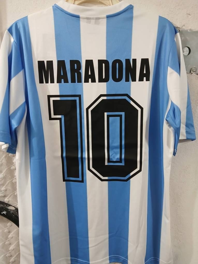 Customer photo review of Maillot Argentine Rétro 1986